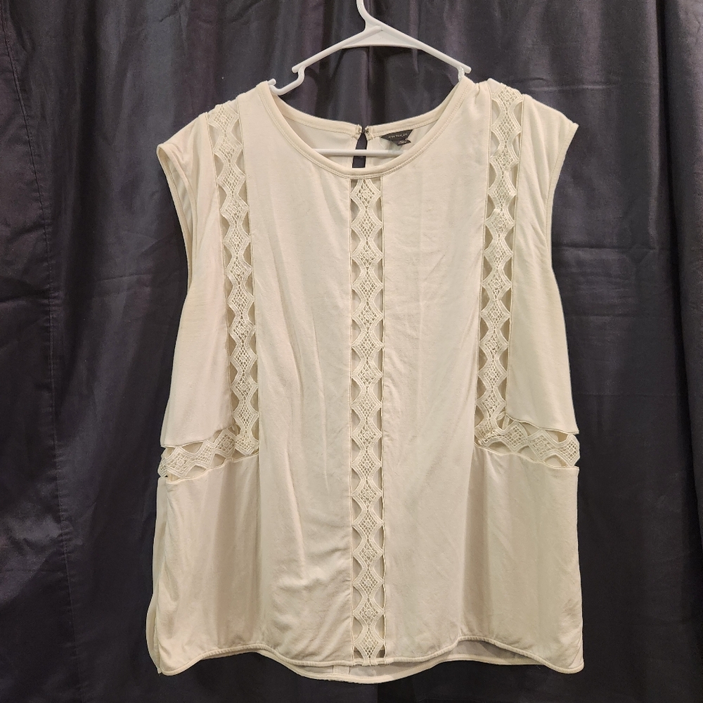 ANN TAYLOR  knit camisole Size xl